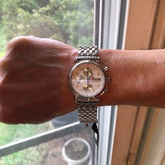 New Michele Analog Quartz 1/20 Second Chronograph - Picture 6 of 11